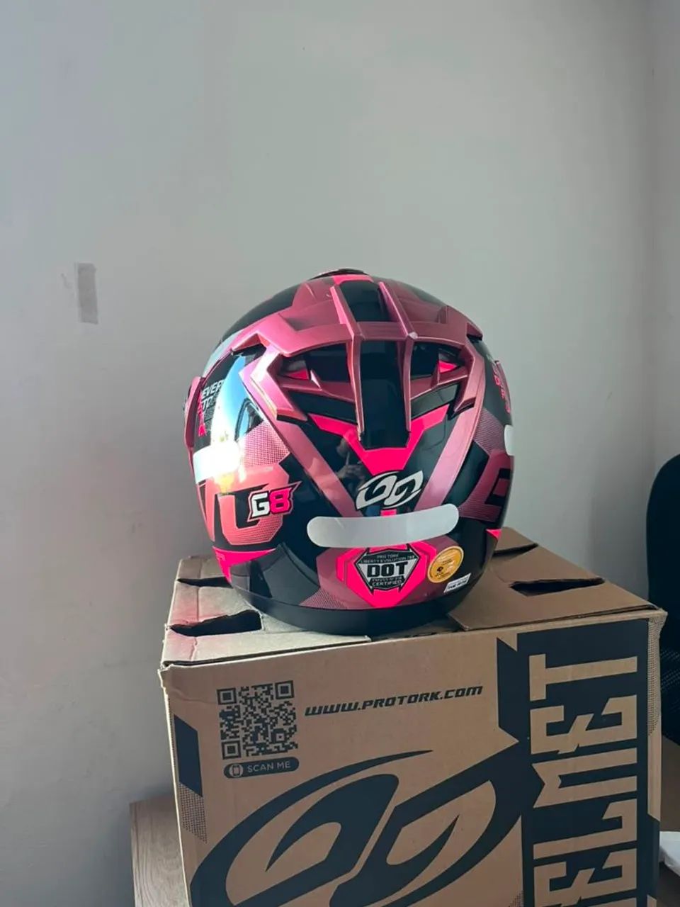 Capacete da Protork  - Foto 4