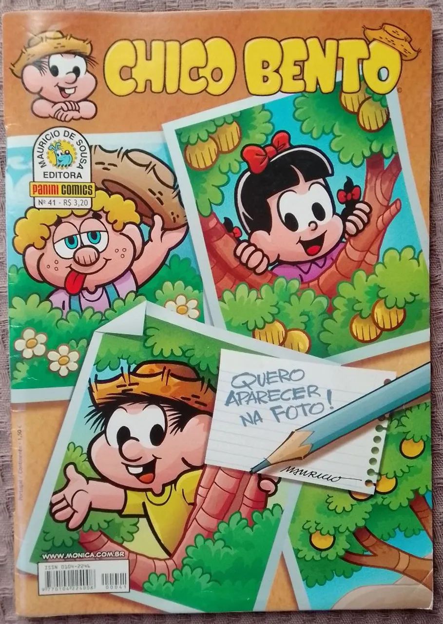 Gibi Chico Bento - Turma da Mônica 