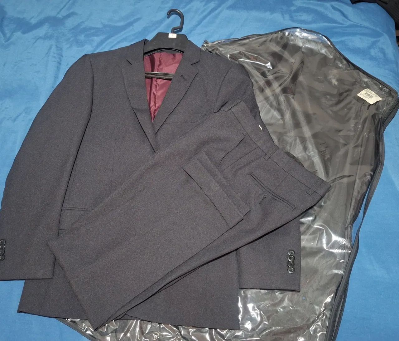 Paleto terno blazer e calça usado 1 vez