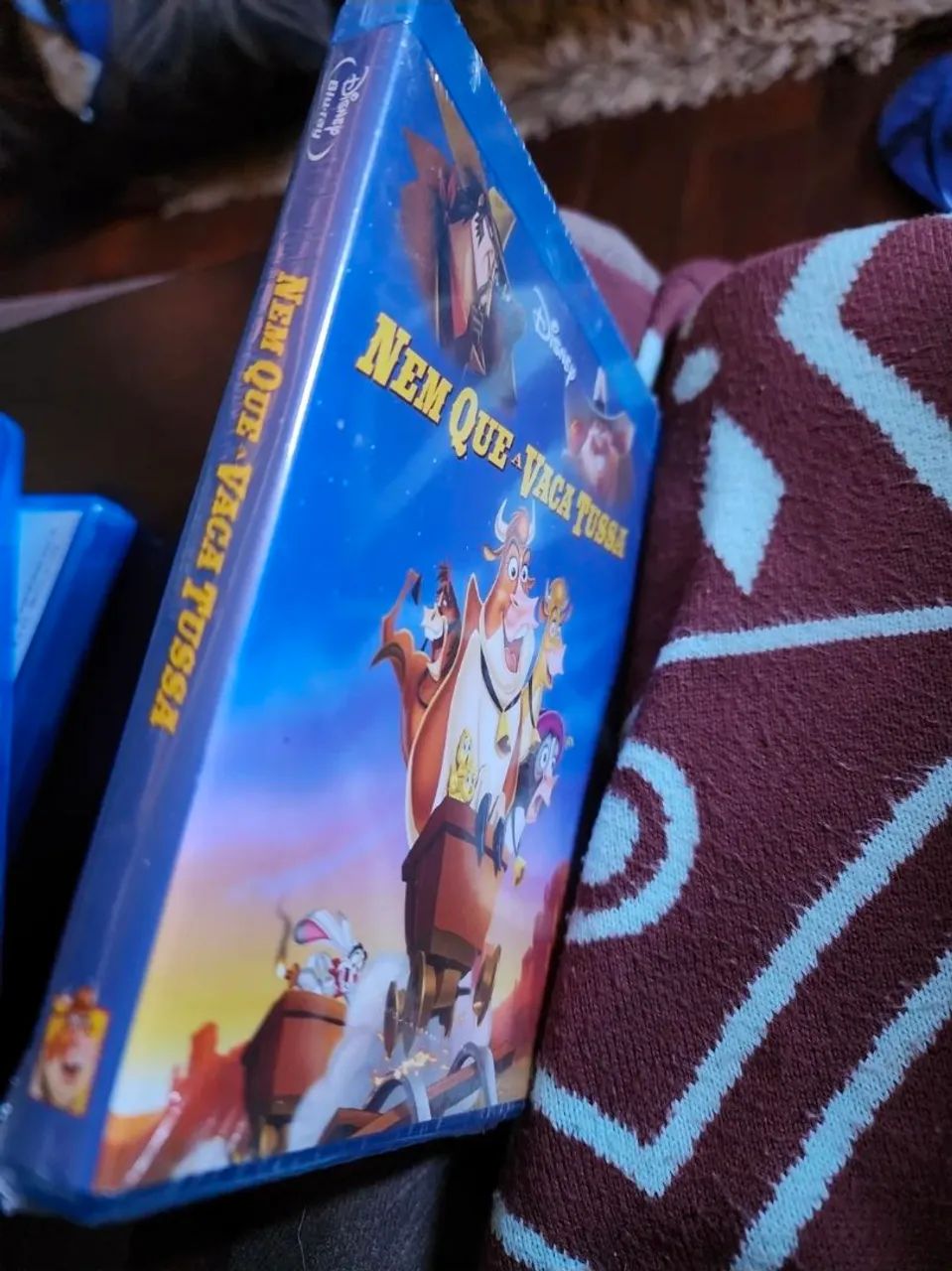Blu Ray Nem Que a Vaca Tussa lacrado  - Foto 3