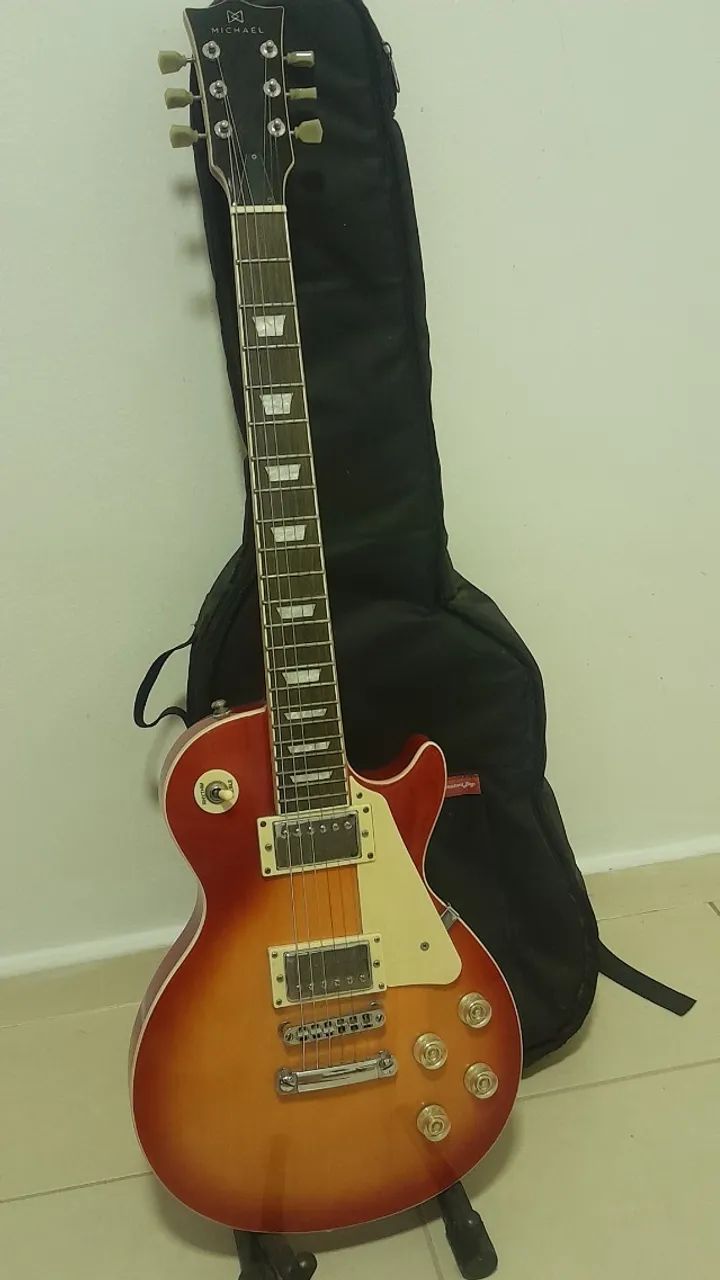 Guitarra Les Paul Super Michael Conservada e Blindada - Foto 2