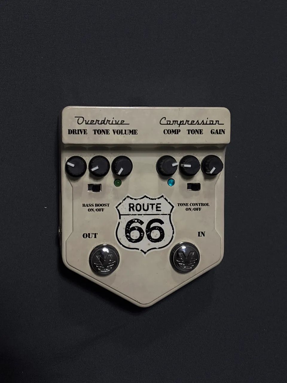 Visual Sound Route 66 V2 Overdrive and Compression