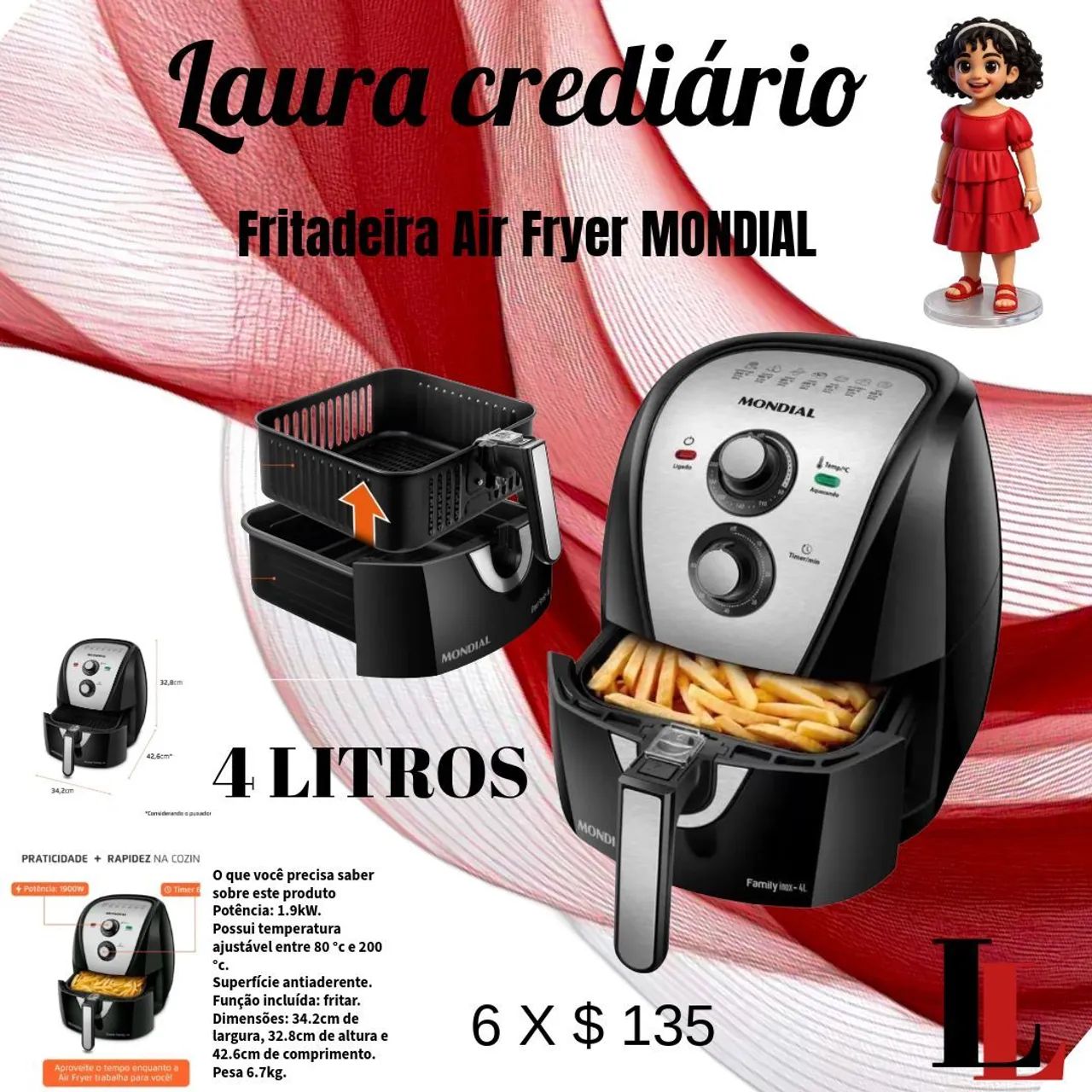 Móveis é Eletro No Crediario  - Foto 5