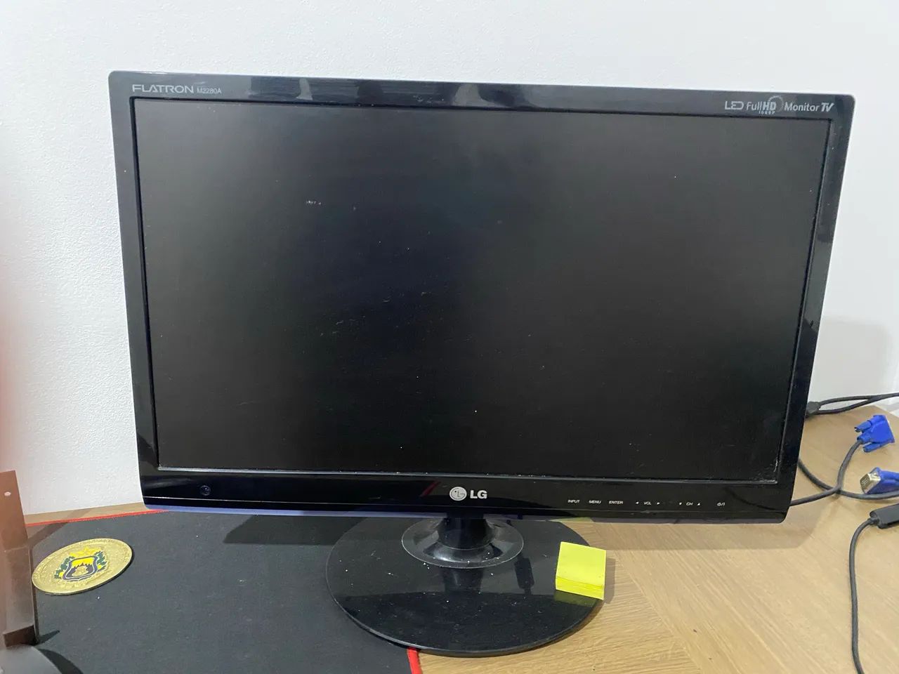 monitor TV LED LCD de 21,5 polegadas - Foto 3