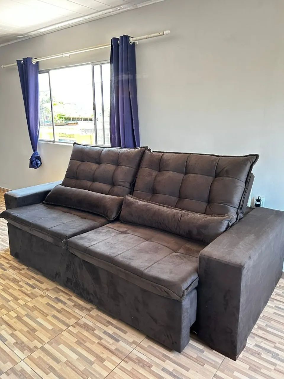 Sofá retratil e reclinavel NOVO DE FABRICA (temos outros modelos) - Foto 2