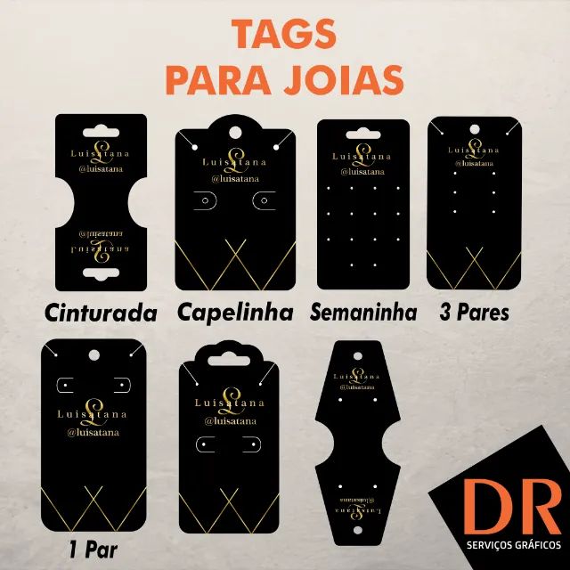 Tags para joias - Foto 2