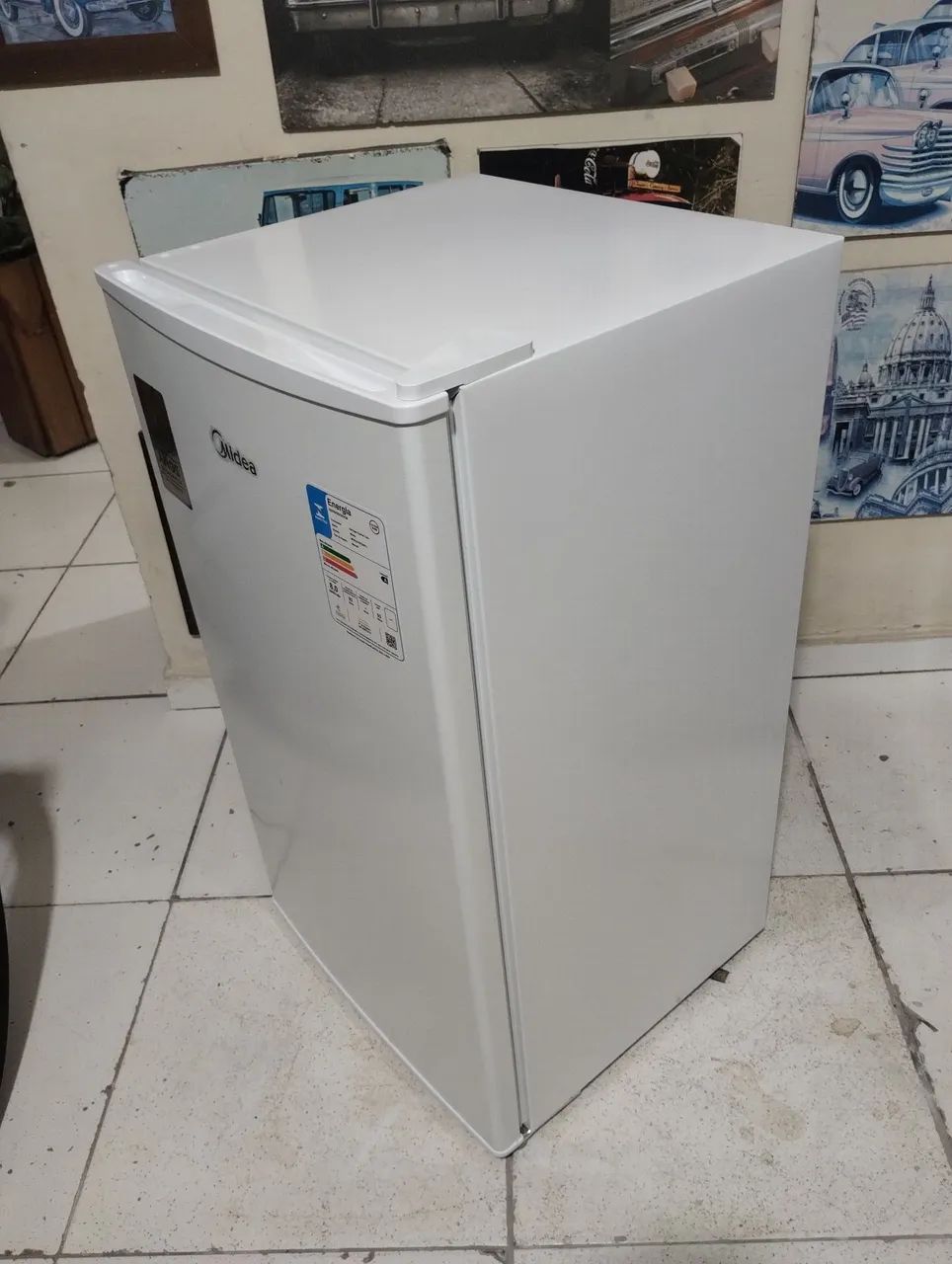 Frigobar Midea 93L novíssimo pouco uso  - Foto 4