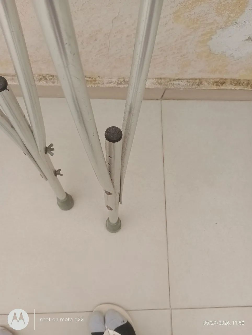 Muletas de alumínio - Foto 4