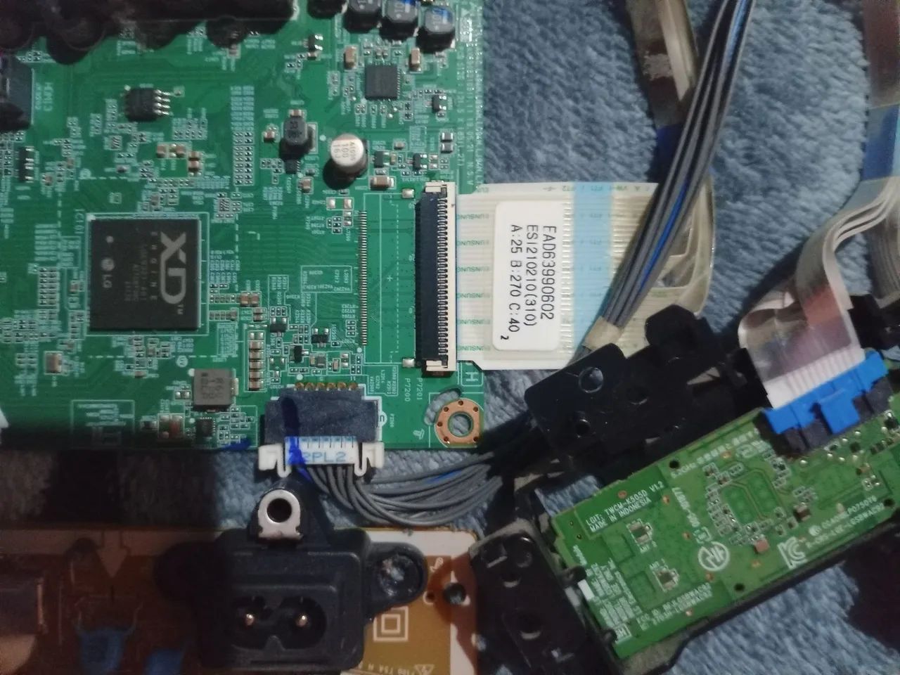 Componentes da tv LG smart 32 polegadas  - Foto 3