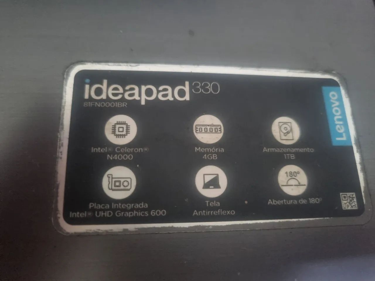 Notebook lenovo odeapad 330