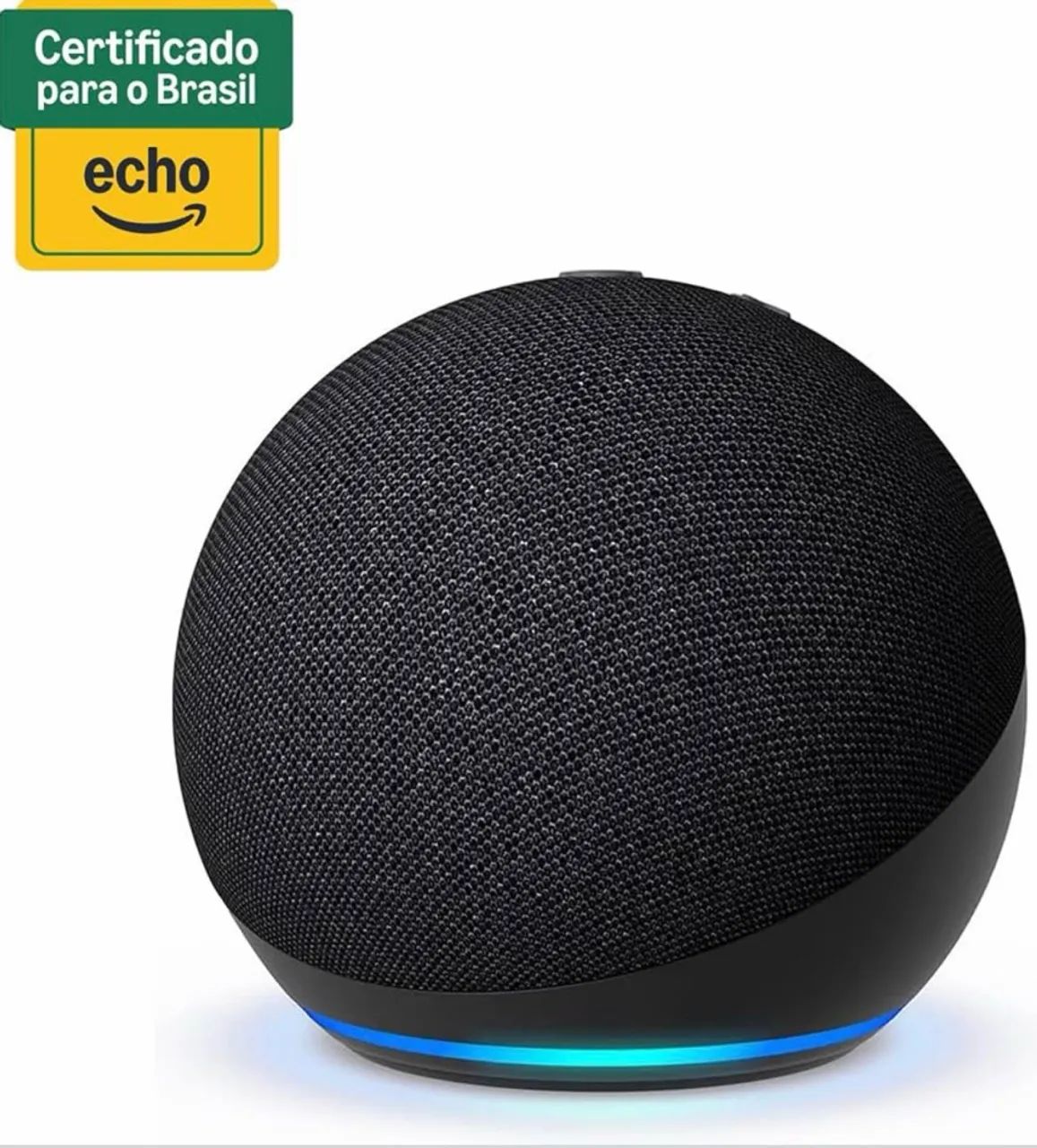 AMAZON ECHO DOT ALEXA | Smart Speaker com Wi-Fi e Bluetooth | Cor Preta - Foto 3