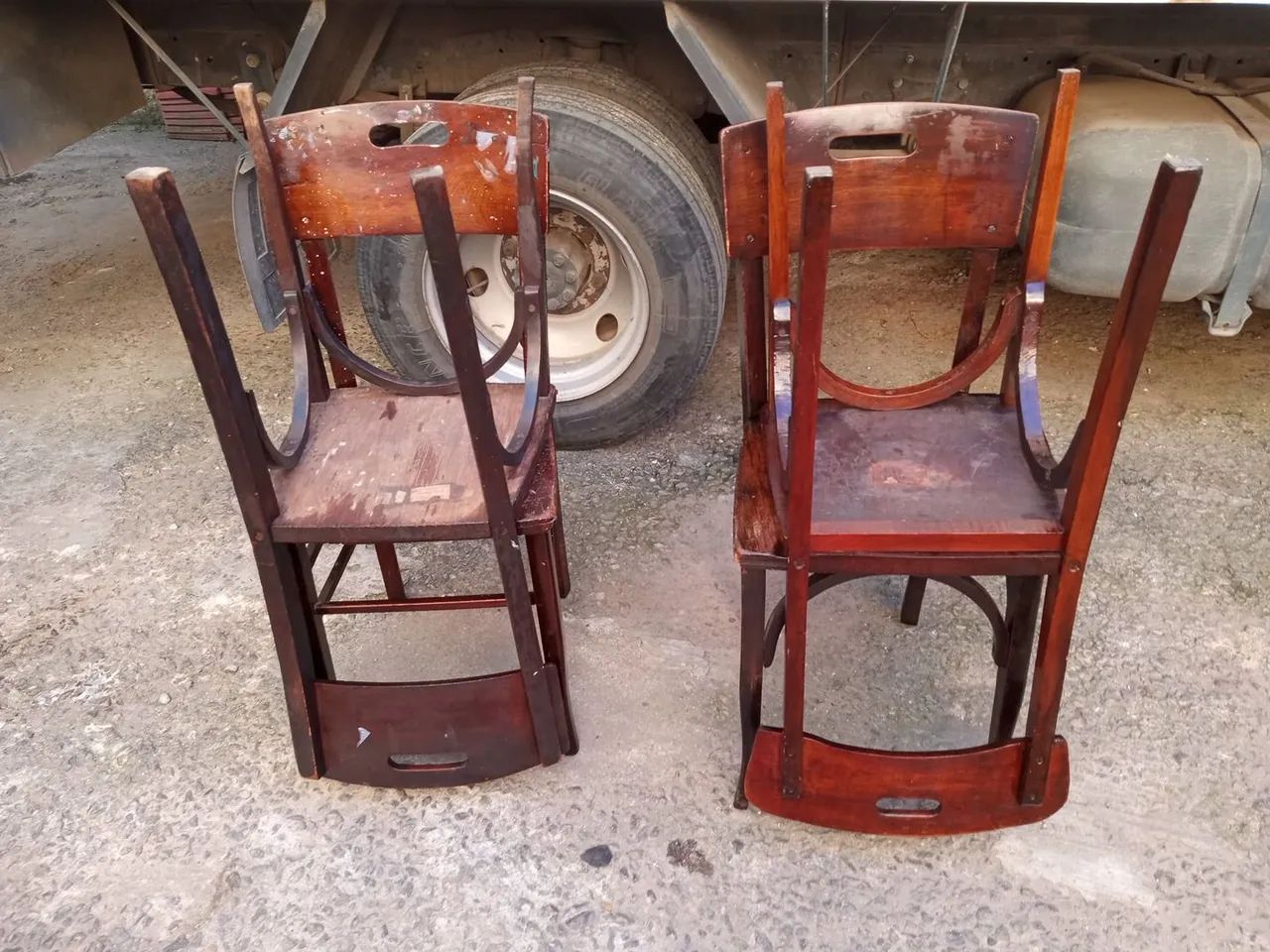 Cadeiras antiga  - Foto 4