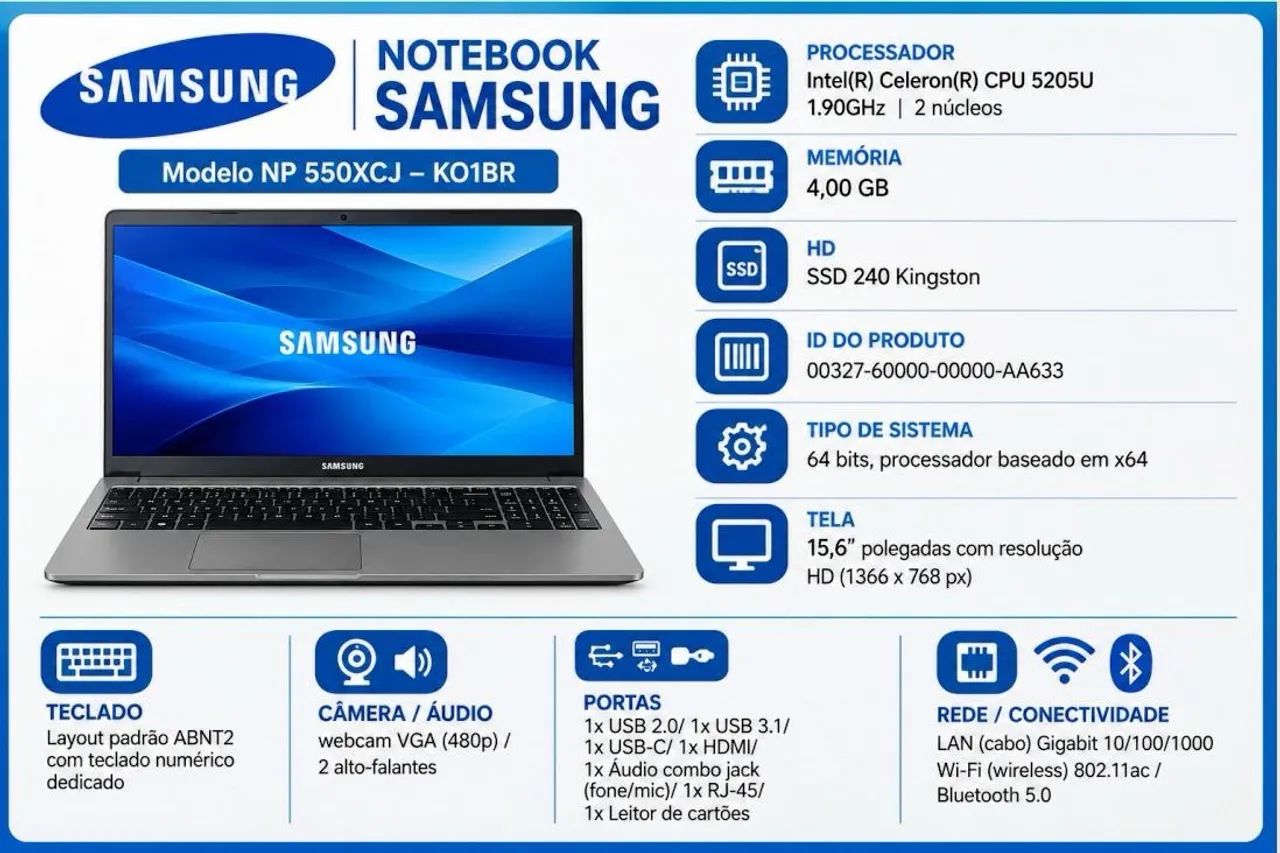 Notebook Samsung E20 - Foto 3