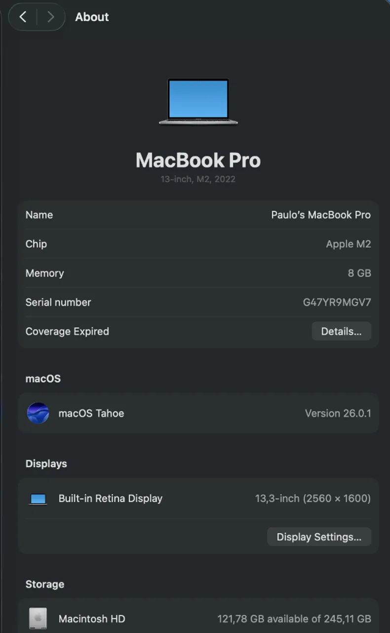 Macbook Pro 2022 - Foto 5