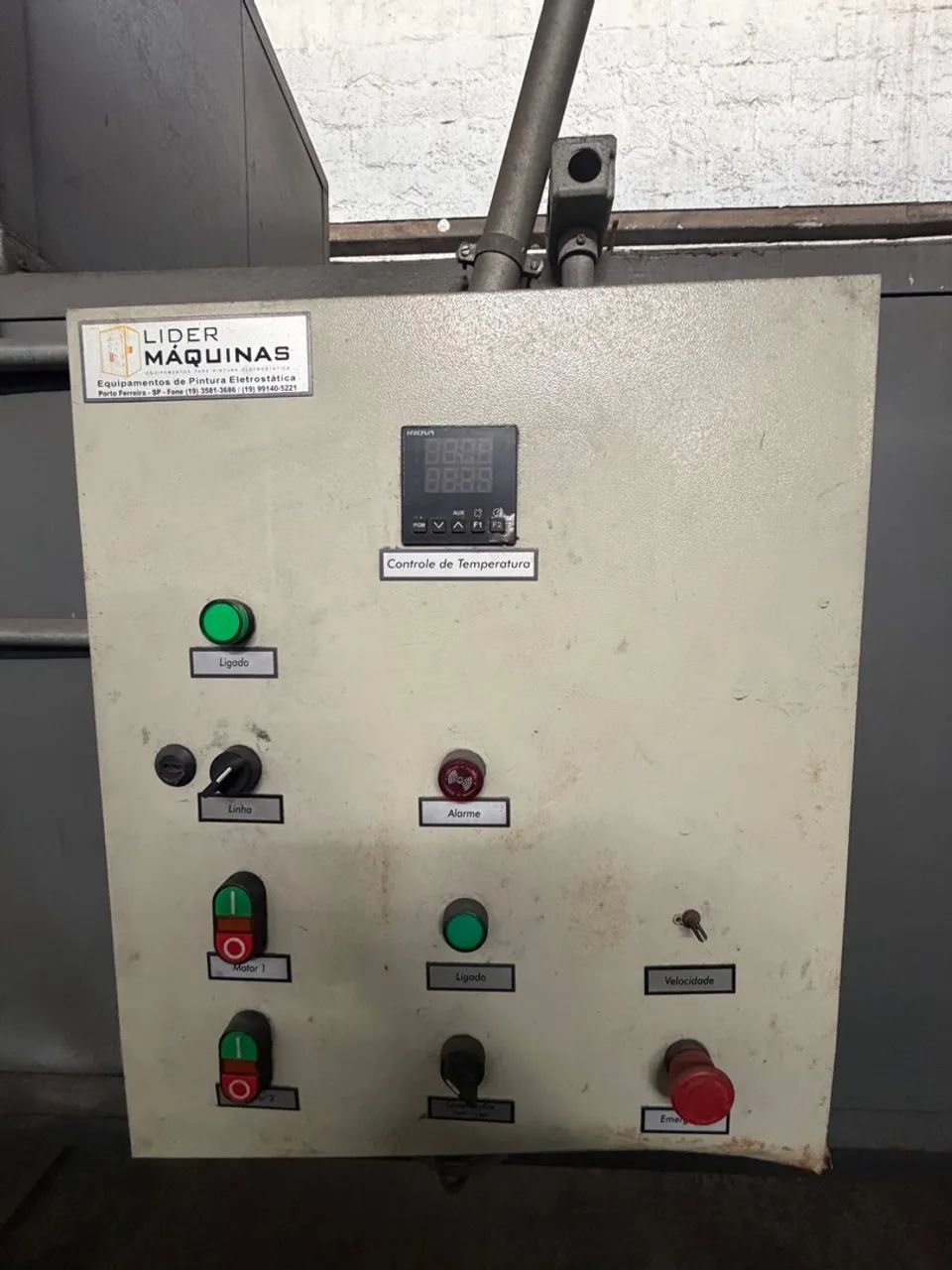 VENDO/TROCO CABINE E ESTUFA PINTURA ELETROSTÁTICA COMPLETA - Foto 6