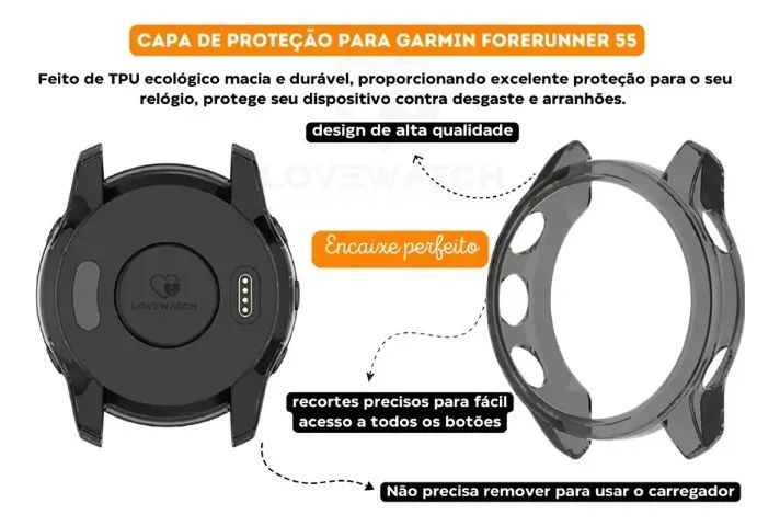 Película Case E 2 X Plug Para Garmin 55 - Foto 5