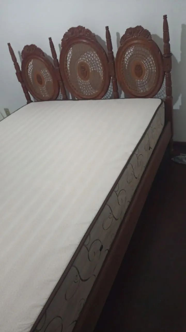 Cama + colchão Ortobom  - Foto 5