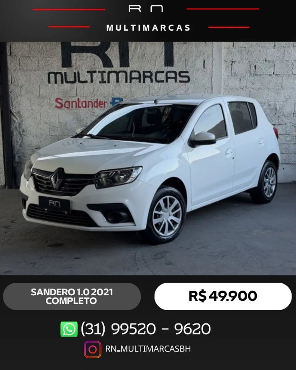 Renault Sandero SANDERO Zen Flex 1.0 12V 5p Mec. 2021