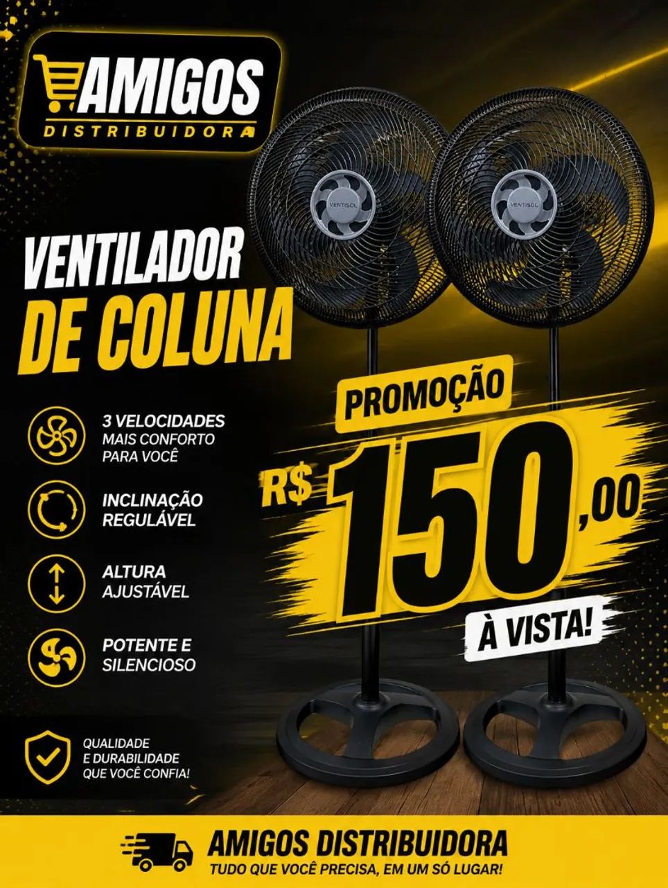 Ventilador de coluna 40cm 