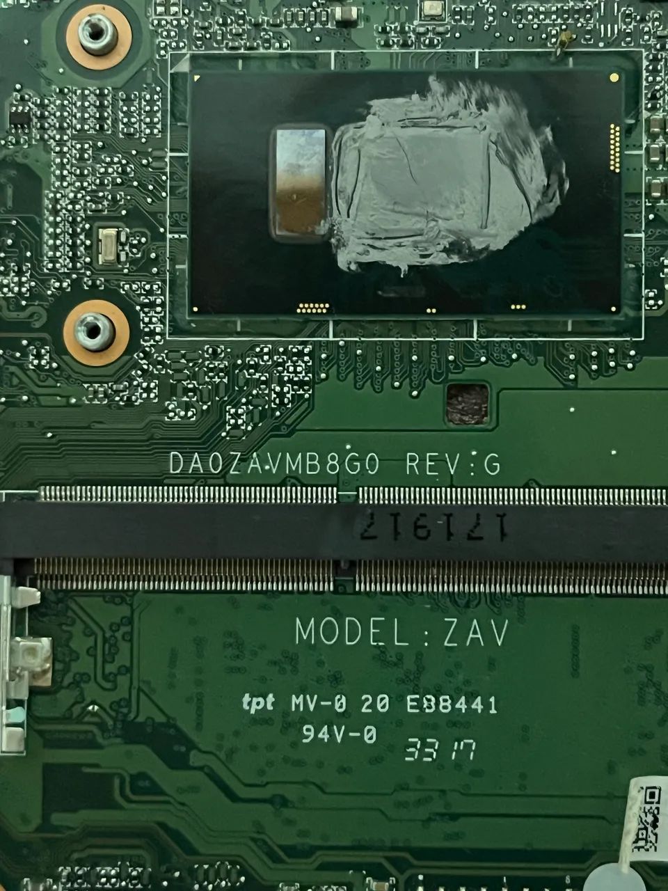Defeito Placa Mãe Acer A315-51-51sl I3 ddr4 - Foto 2