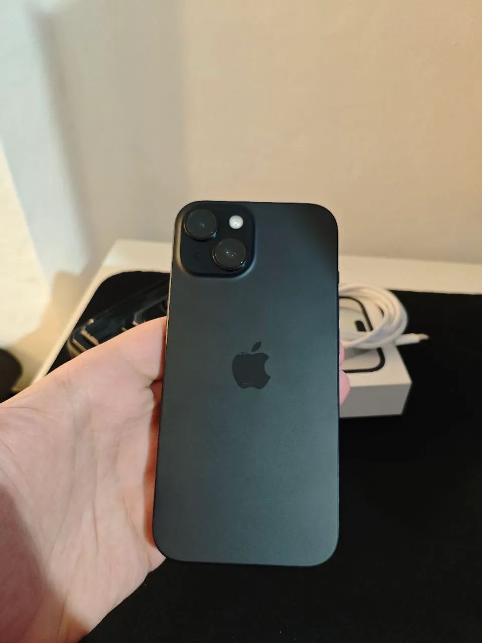 Iphone 15 preto 256gb - Foto 3