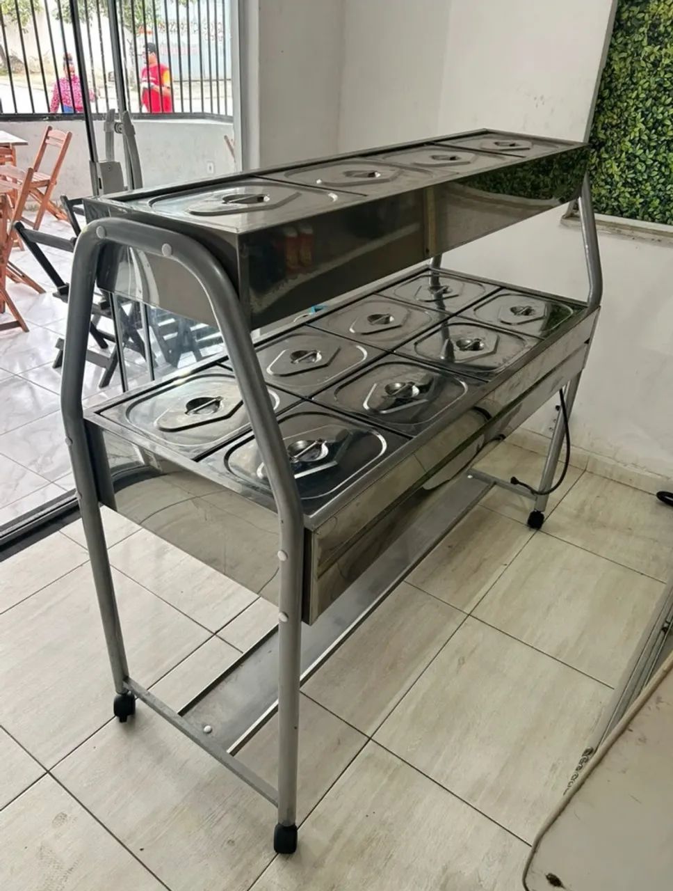 ? BUFFET DUPLO SELF SERVICE À VENDA! ? 