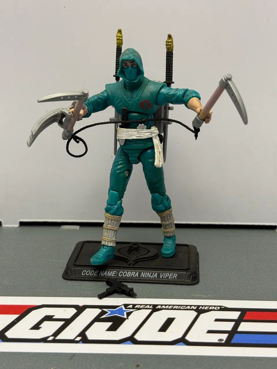 Gi Joe 25th Cobra Ninja Viper - 2008 - Comandos em ação 