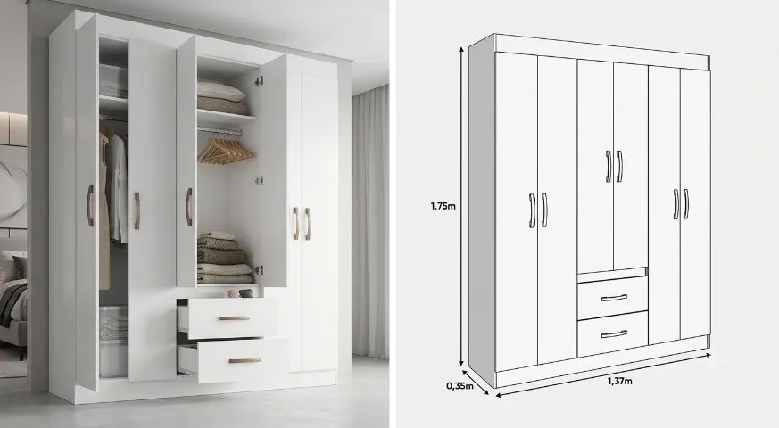 Guarda Roupa zero - Foto 2