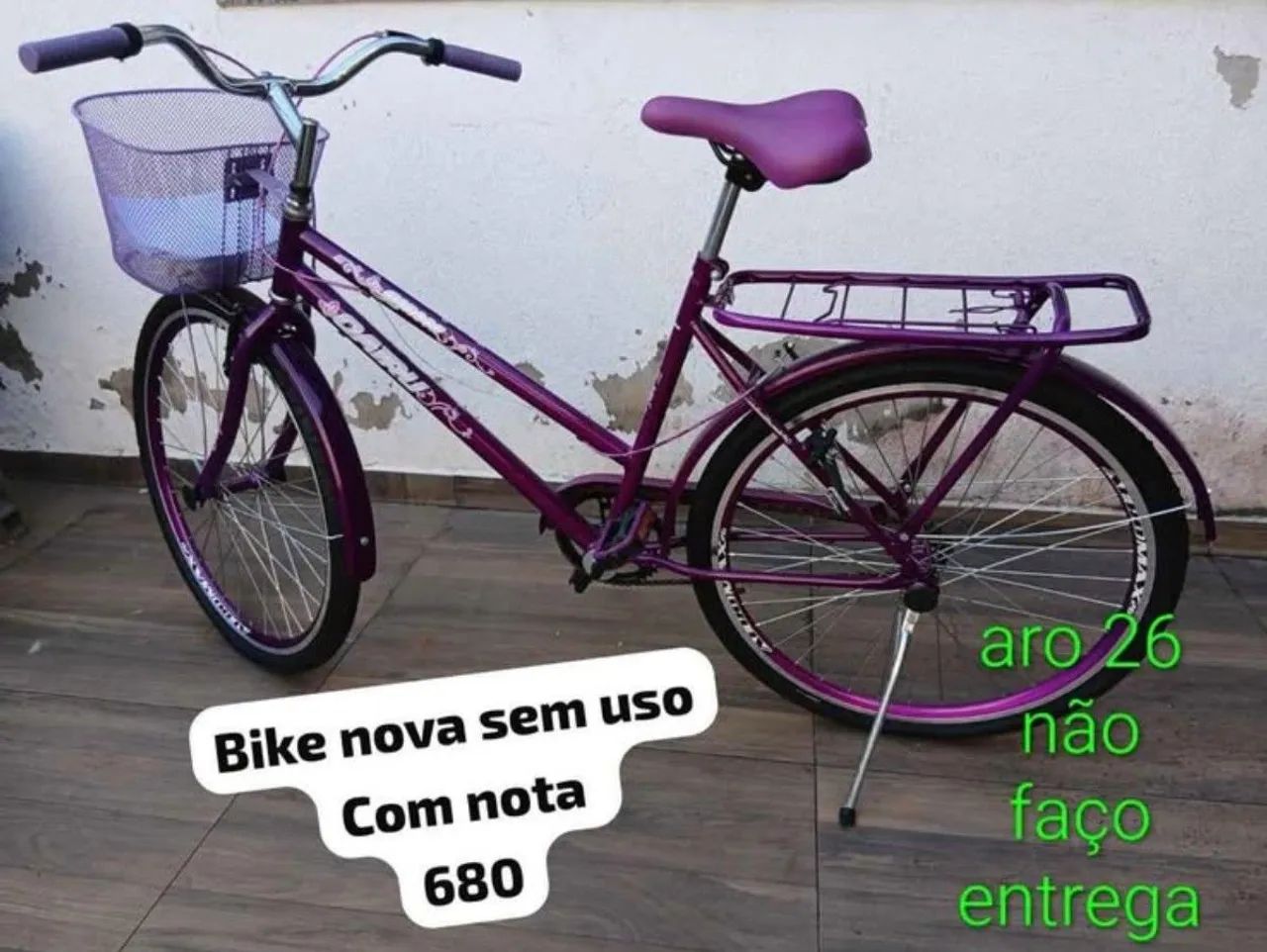 Bicicleta nova 