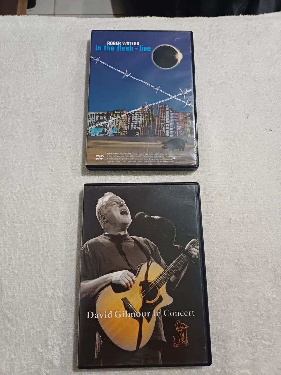 02 DVD'S dos Integrantes do Pink Floyd