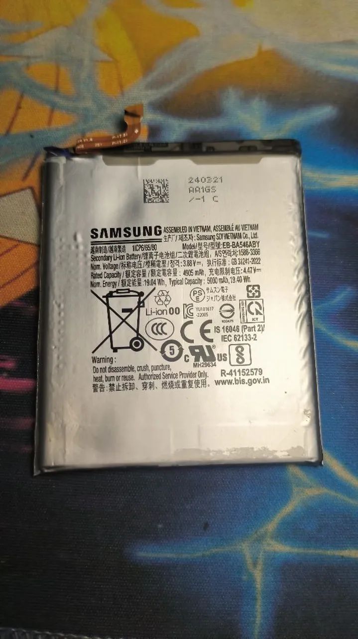 Bateria Samsung A55 5g Original