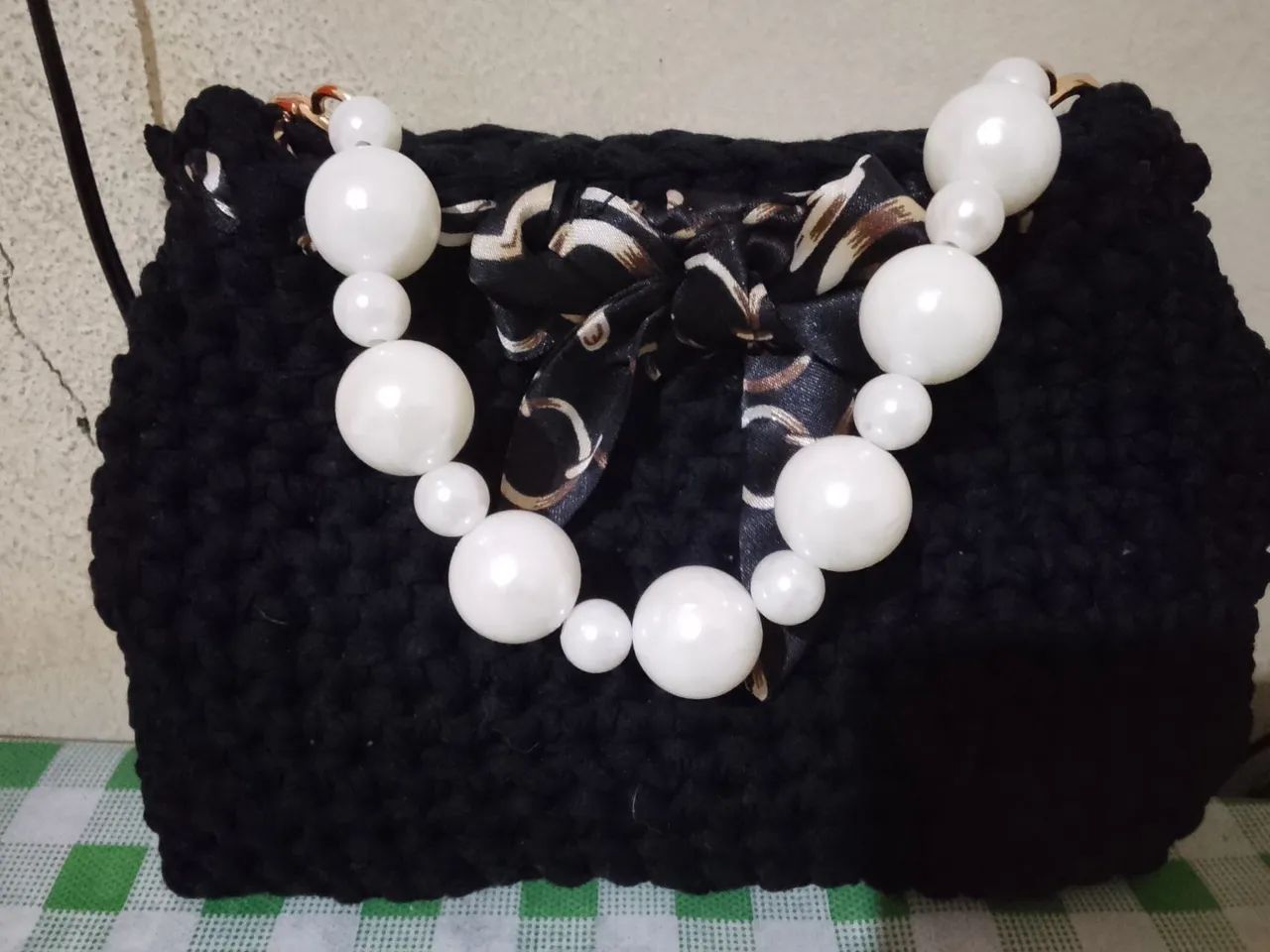 Bolsa de crochê  - Foto 4