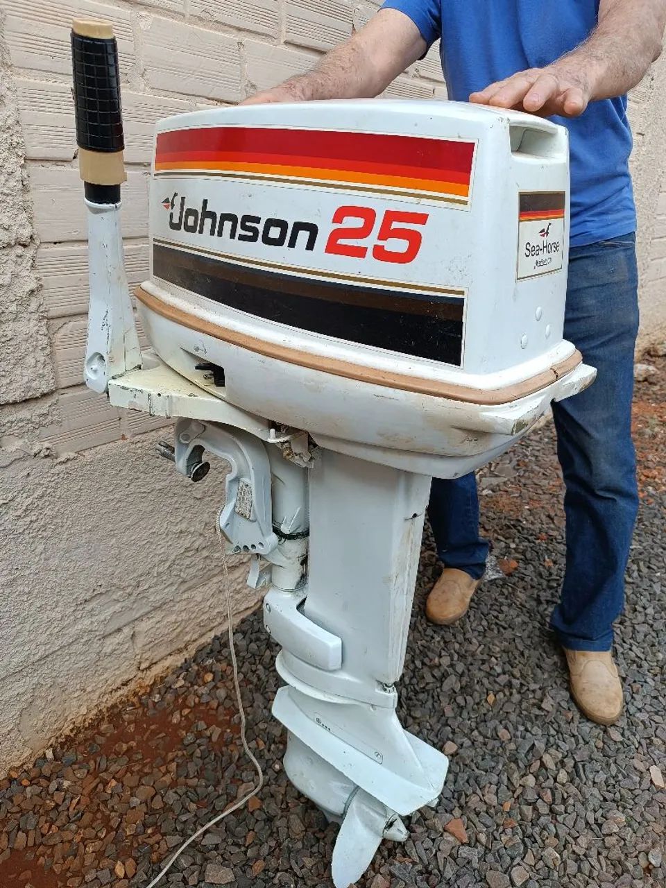 Motor de popa JOHNSON 25 hp - Foto 3