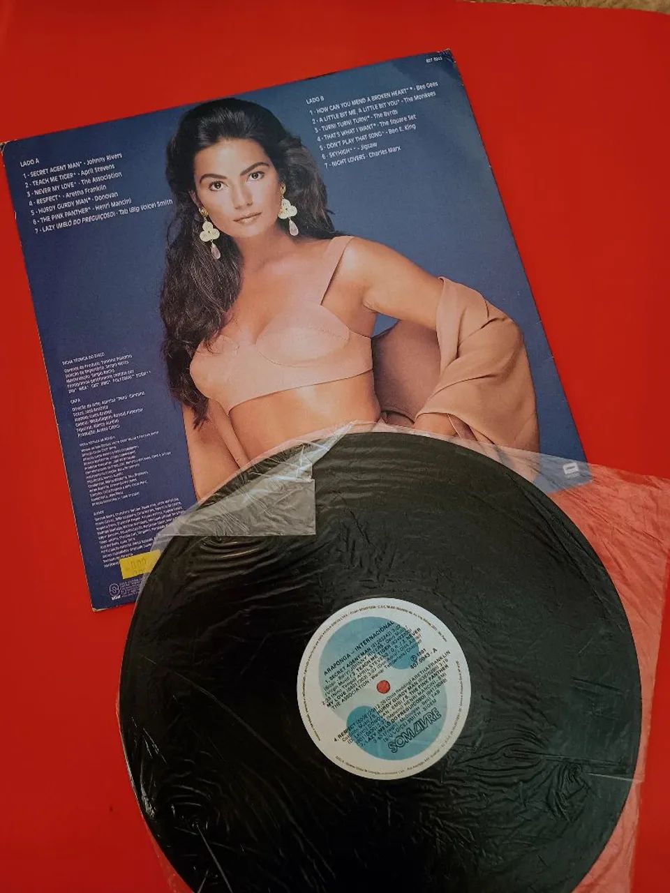 Disco de Vinil Araponga novela Globo - Foto 4