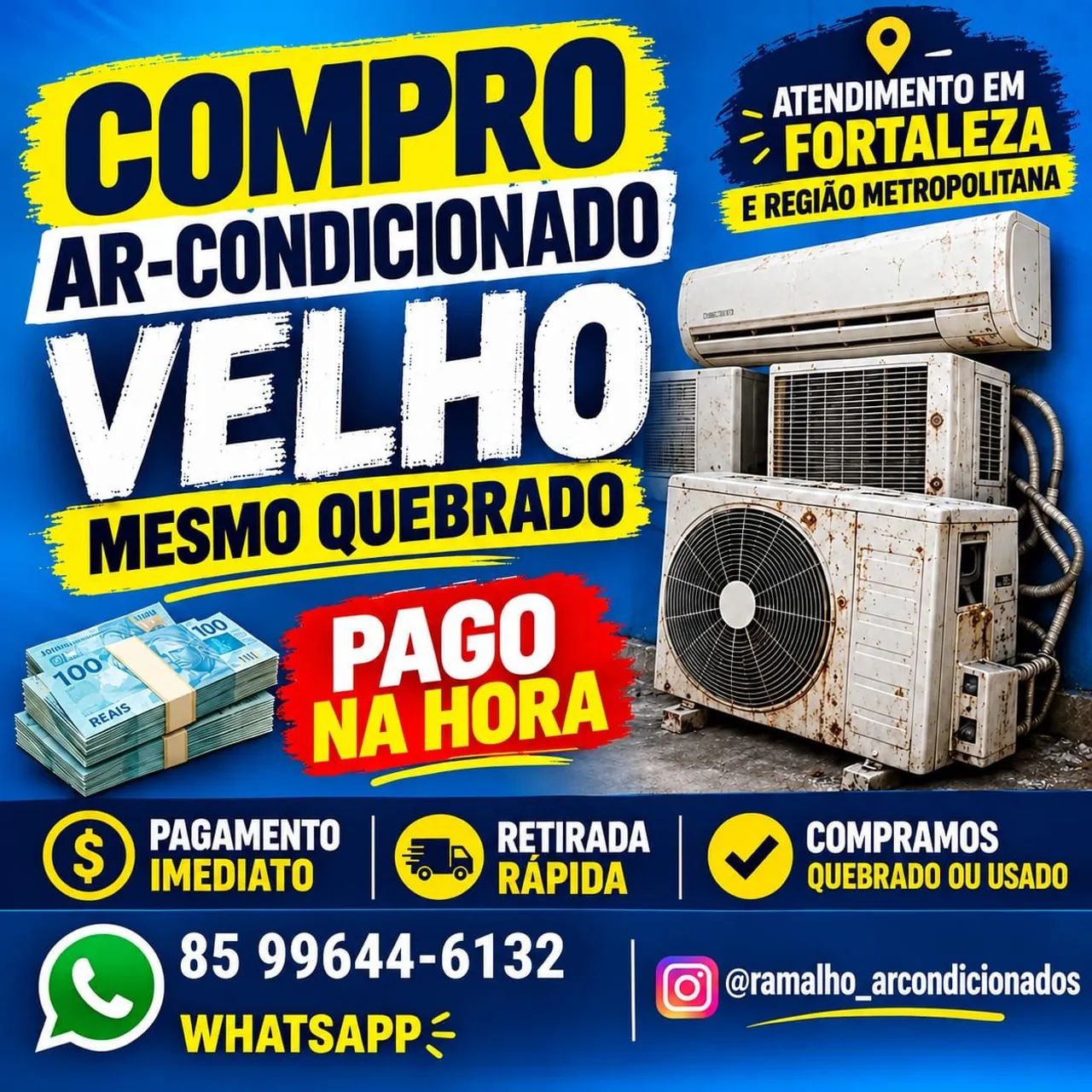 Serviços em ar condicionado 