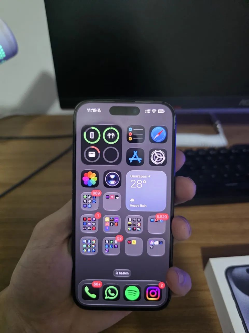 iPhone 15 Pro 128Gb Azul - Foto 2