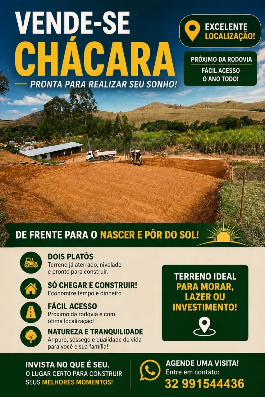 VENDO OU TROCO TERRENO