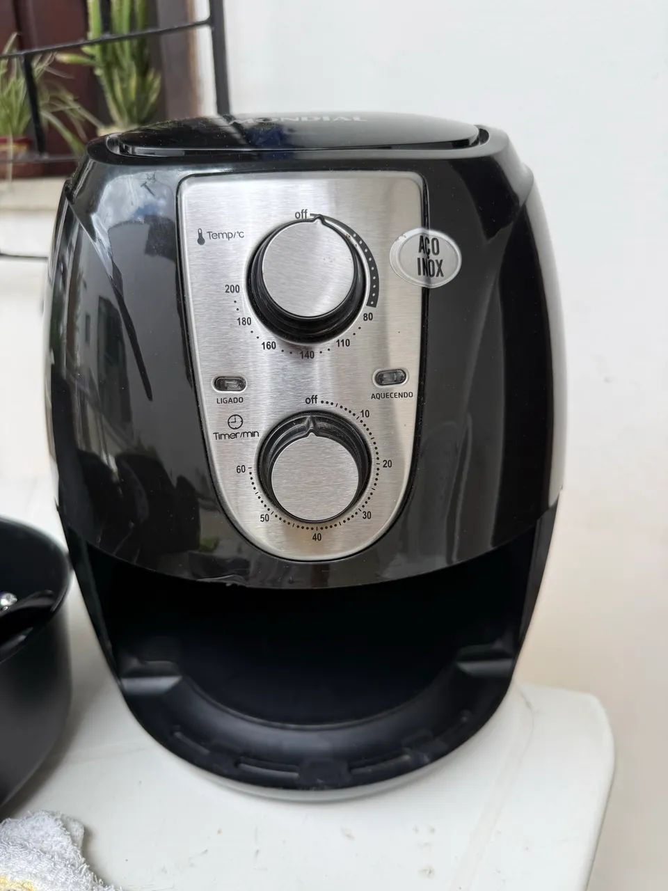Air fryer fritadeira elétrica  - Foto 4