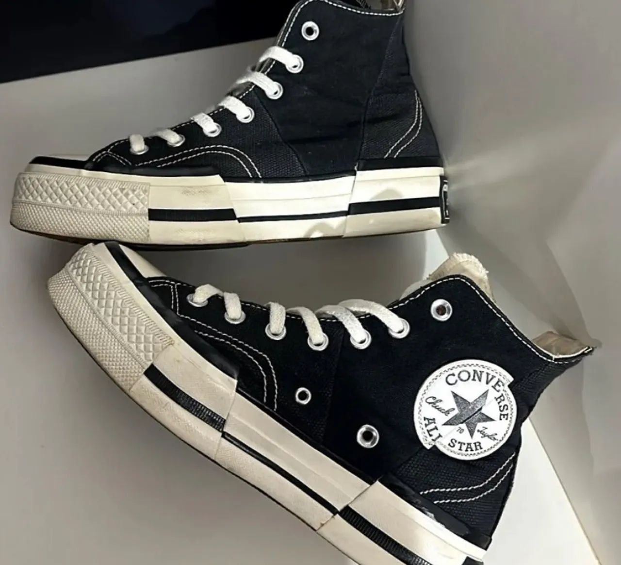 tênis converse chuck 70 plus preto  - Foto 4