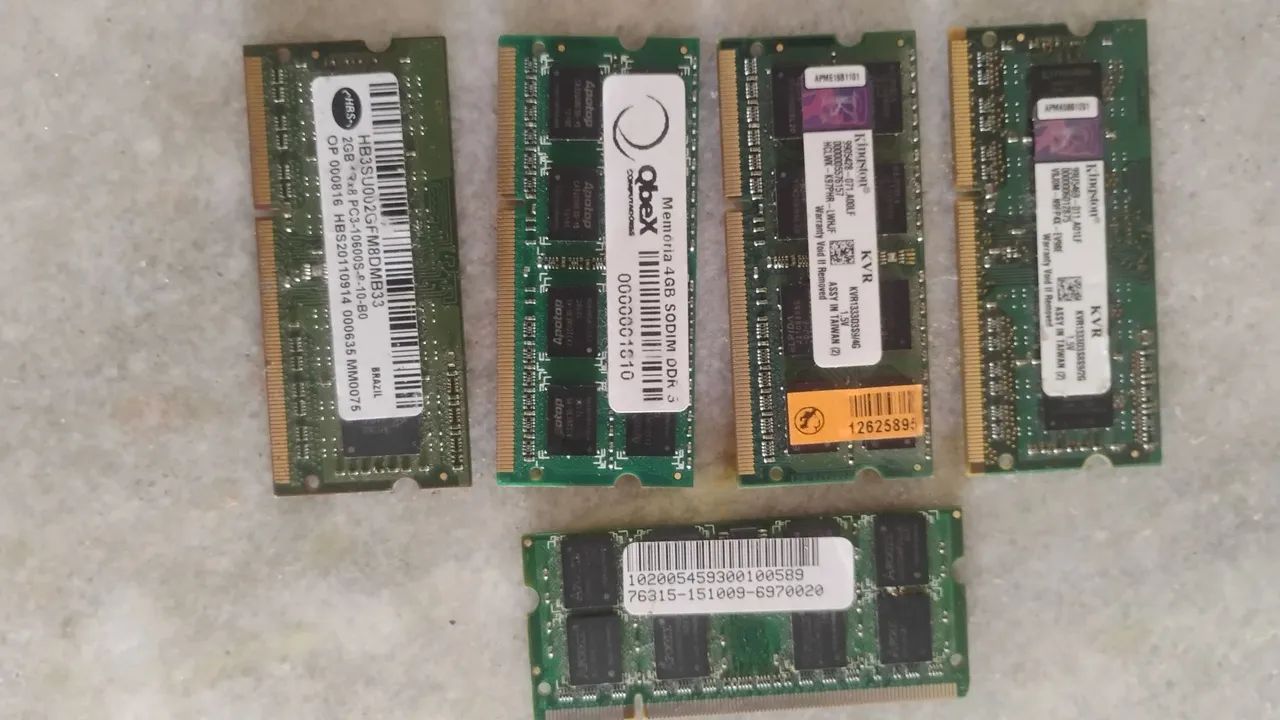 Memórias RAM 