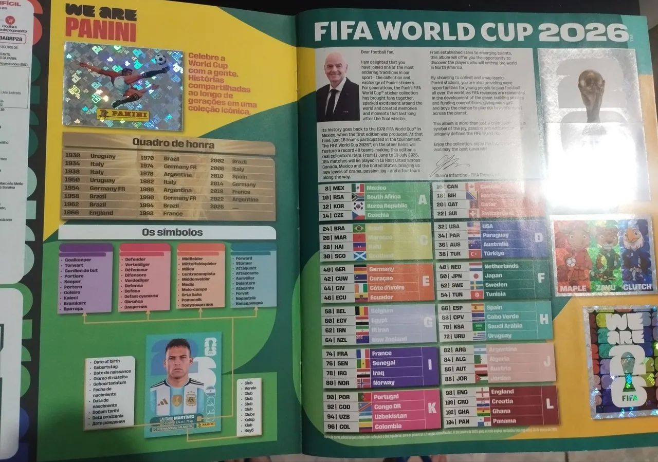 Álbum da Copa 2026 Completo  - Foto 2