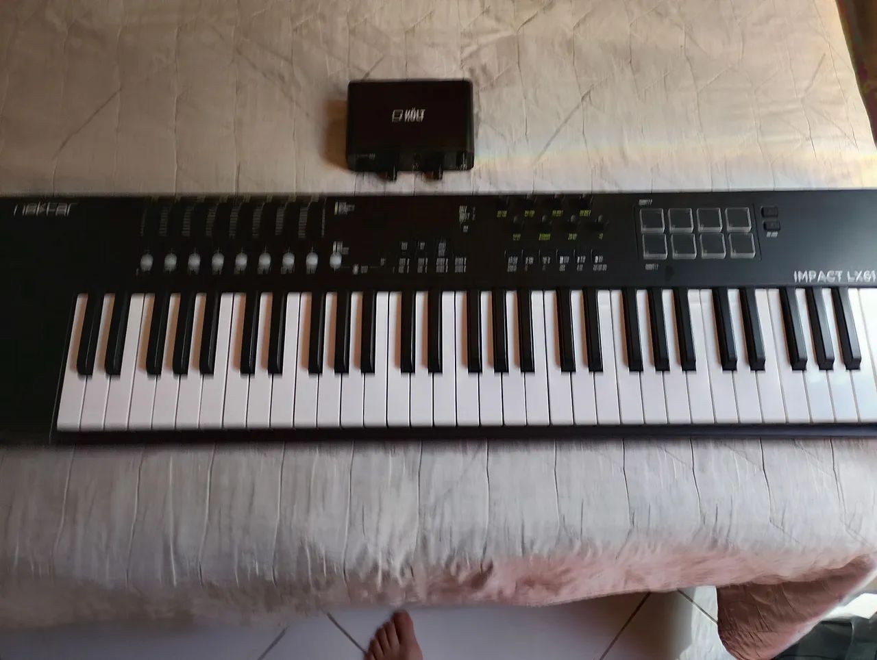 Controlar Nektar LX61 MK3 + Interface de áudio Kolt - Foto 2