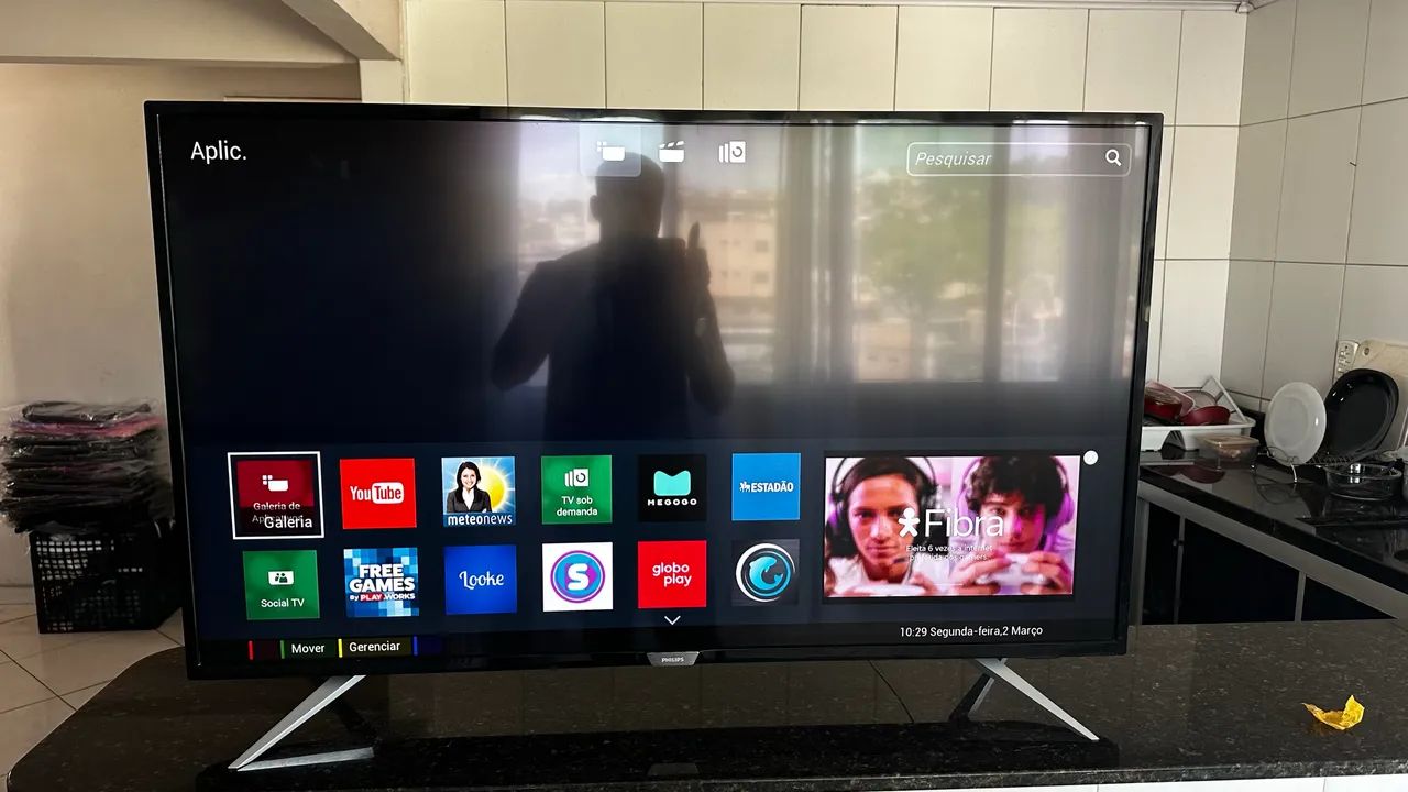 Smart TV Philips 50 Pol? Wi-Fi / Netflix YouTube - TVs - Serra