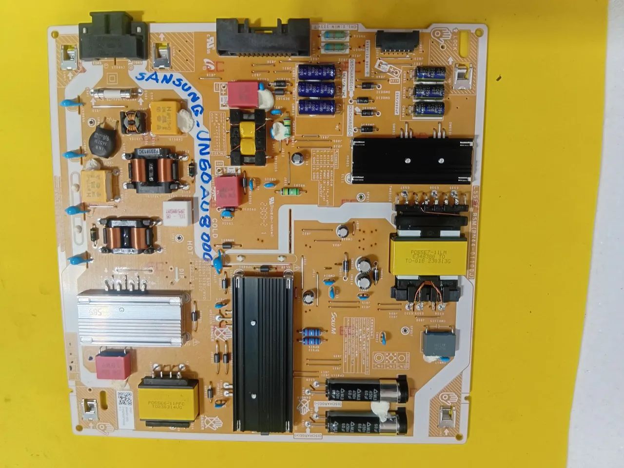 Placa da fonte Tv sansung Un 60 Au 8000