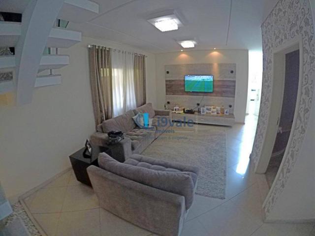 Linda casa à venda condomínio crystal park, área lazer privativa, vista para reserva ambie - Foto 2