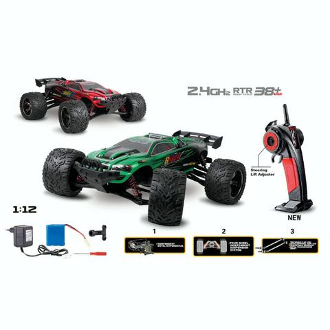 Carro Controle Remoto Motor Turbo Escala 1/12 - 01 Baterias Extra - Foto 5