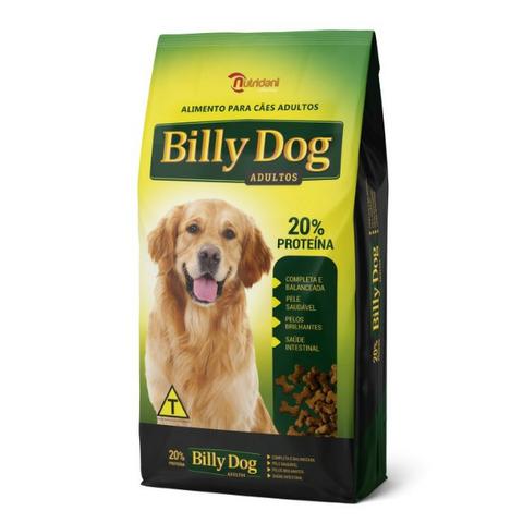 Ração Billy Dog Original Adultos. 15 kgs