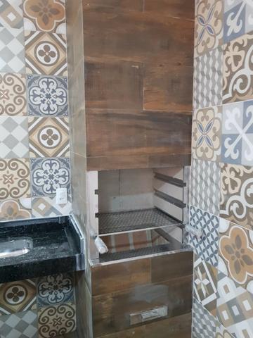 Casa alto Padrão 2Q no Recanto do Bosque com Área Goumert e Churrasqueira - Foto 12