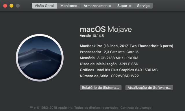 MacBook Pro 2017 com caixa - Foto 4