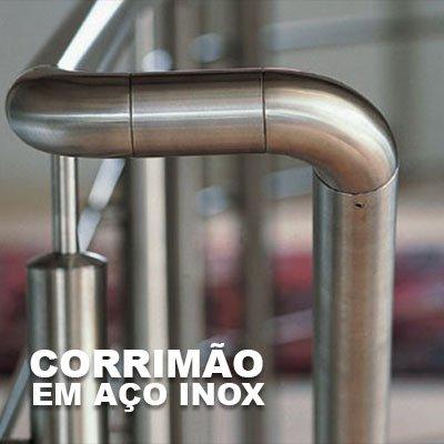 Guarda corpo em aço inox